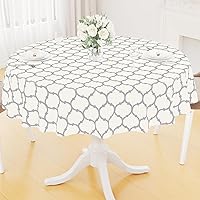 Vista 50 de Smiry - Mantel rectangular de vinilo impermeable con reverso de franela, lavable, a prueba de derrames, para mesa rectangular, comedor, campamento