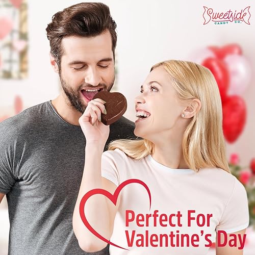 Miniatura 4 de Hersheys Corazón de chocolate para el Día de la Madre Corazón de chocolate con leche, caja de chocolate de 5 onzas, chocolate en forma de corazón,