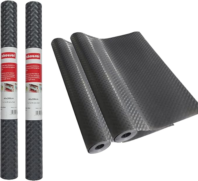 WXFLGH 2 Schubladenmatte 40x200cm, Schubladen Einlegefolie für ...