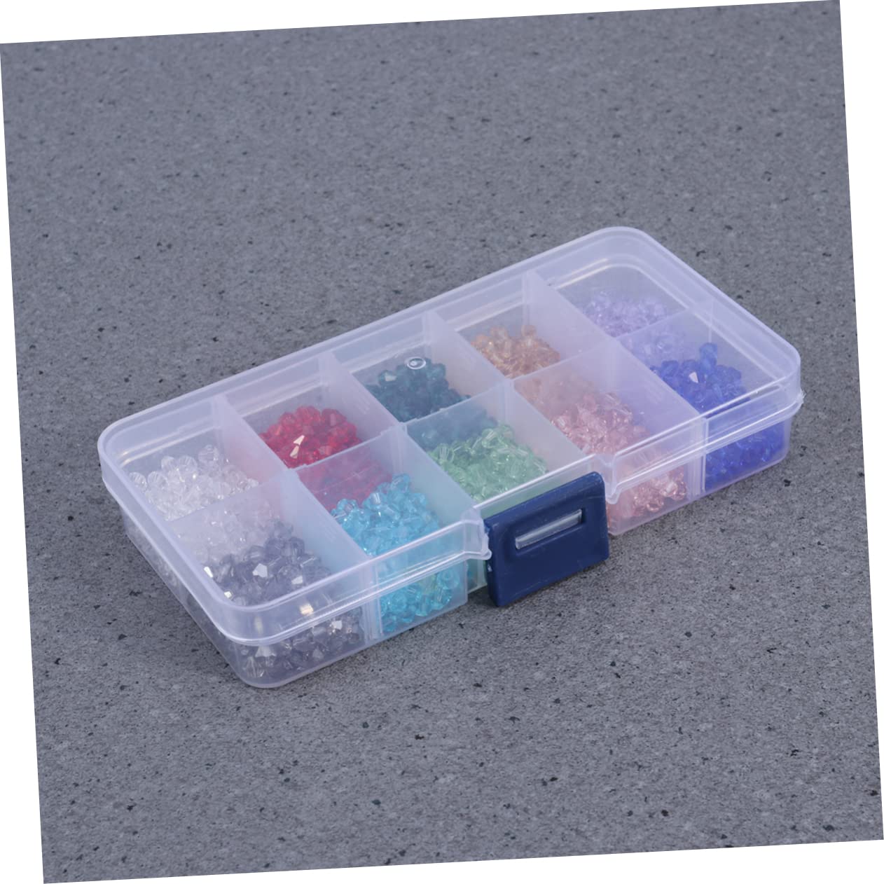 2000stücke Rhombus Glasperlen Farben Mit Aufbewahrungsbox Bastelperlen Für Armbänder Halsketten Und Schmuckherstellung Für Kreative Projekte