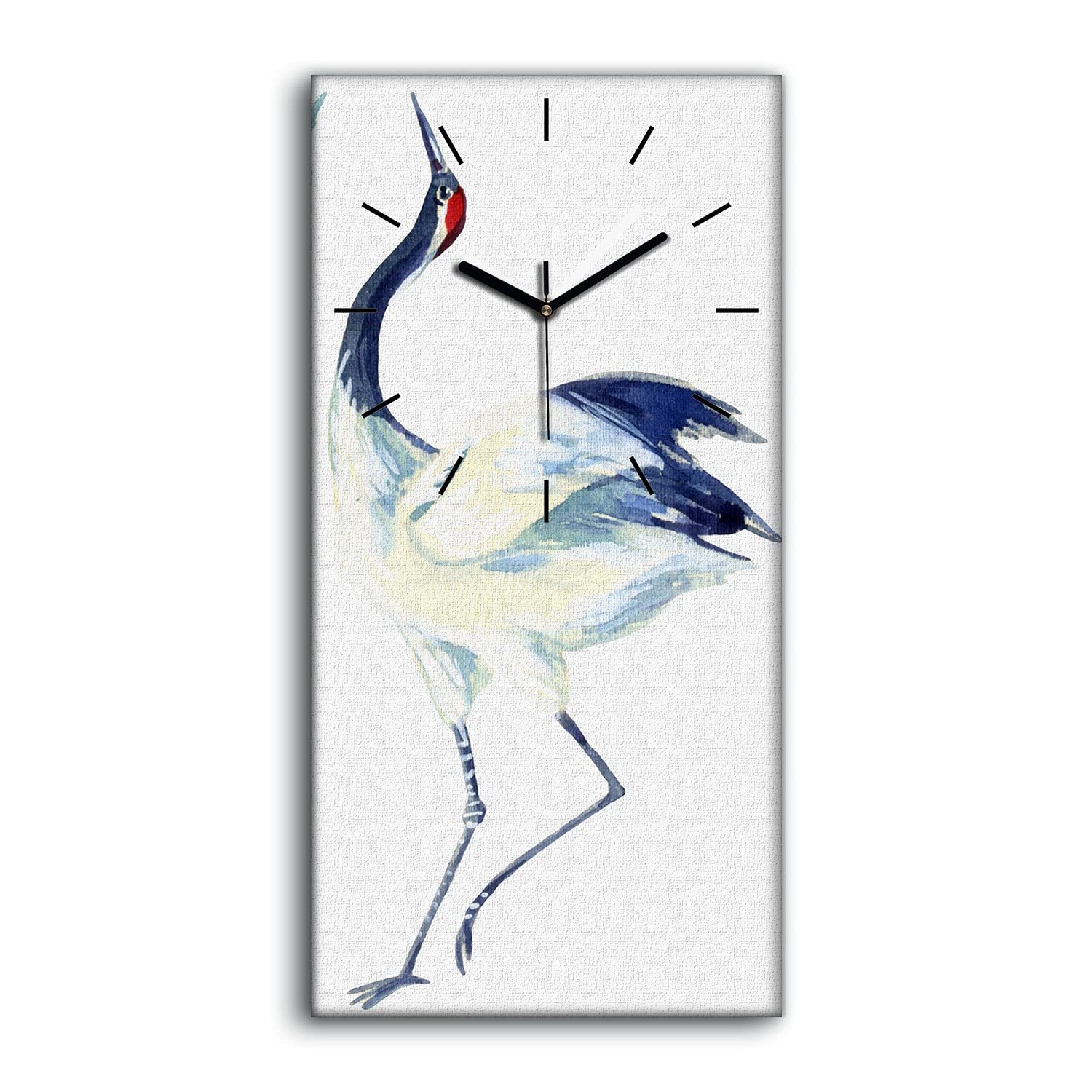 Horloge sur toile cadeau deco idéal pour pendaison de crémaillère