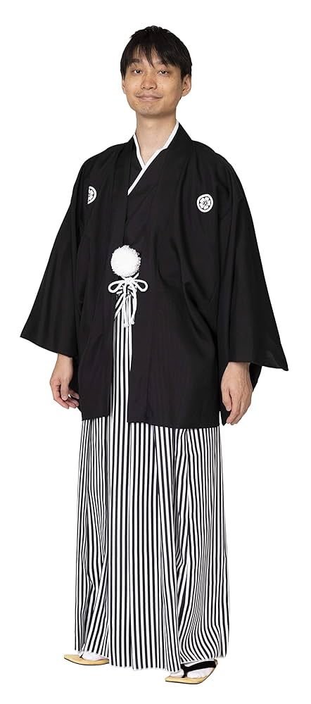 羽織袴　セットアップ　ガウンコート　パンツ　和装　ハロウィン　コスプレ Amazon.co.jp: クリアストーン(Clearstone) コスプレ ハロウィン