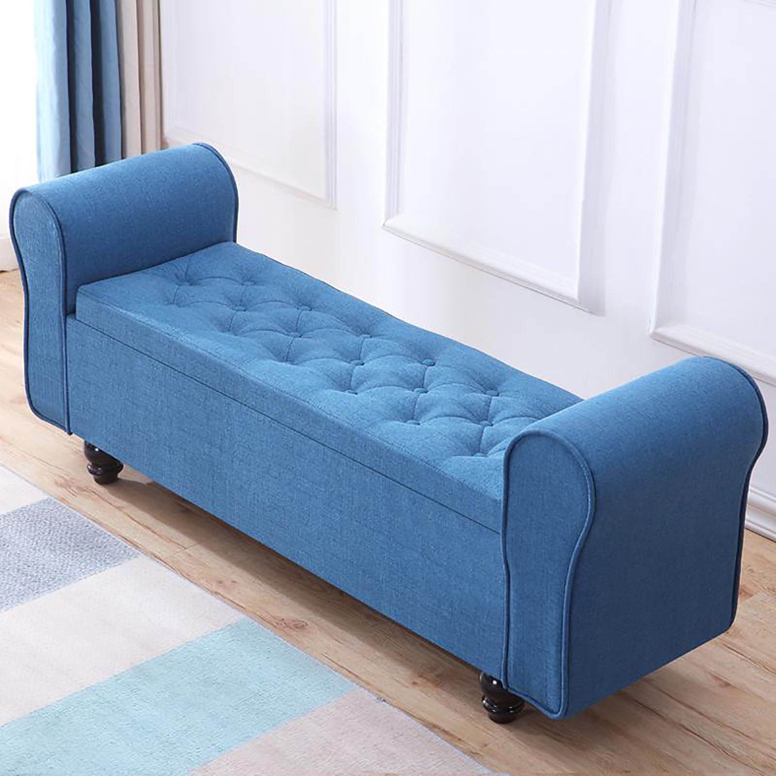 Banc de rangement à chaussures pour optimiser les petits espaces de l'entrée