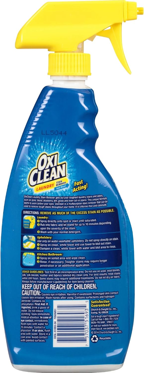 OxiClean Laundry Stain Remover Spray, 21.5 Fl Oz