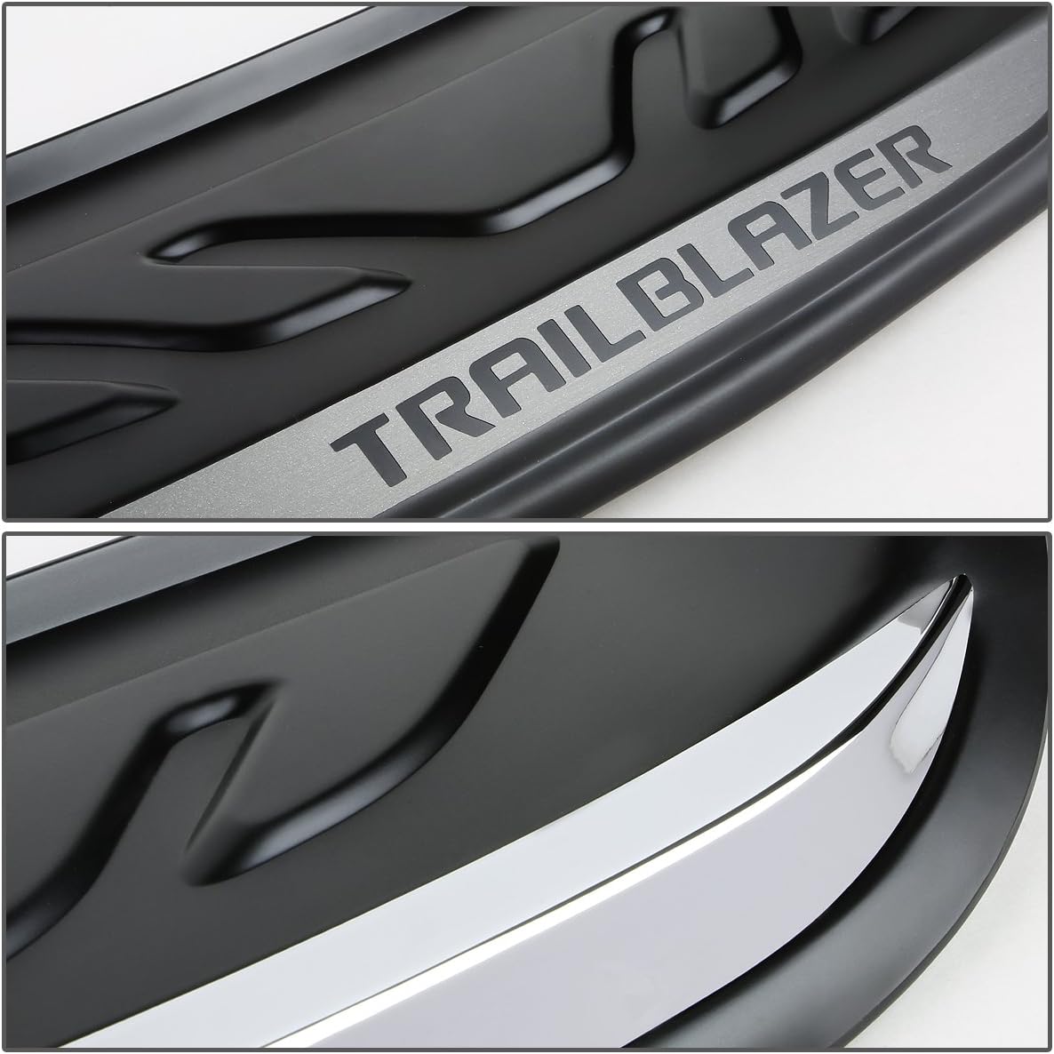 Auto Dynasty Trunk Sill Scuff Plate Rear Bumper Protector Compatible with Chevy Trailblazer (Non US Model) 2013-2017