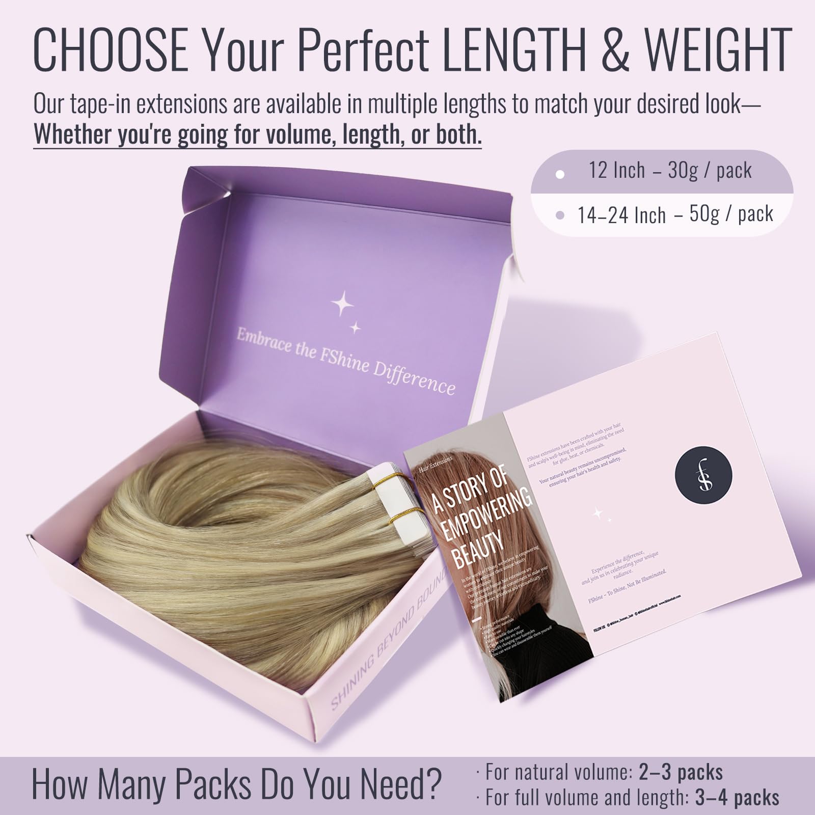 Fshine Extensiones Adhesivas Pelo Natural Extensiones de Cabello 14 Pulgadas 35CM 50g Rubio Dorado Highlight Rubio Claro 20PCS Cabello Humano Color 16P22 Color 16P22 — view 5