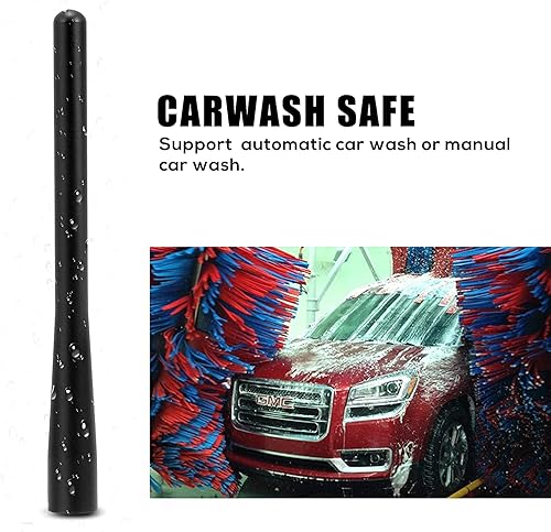 Miniatura 81 de VOFONO - Antena compatible con Jeep Wrangler y Gladiator 2007-2024, accesorios para Jeep, antena corta para Jeep Rubicon, Sahara, Sport, Willys