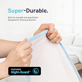 50 x AYDMED Incontinence Underpads 36 x 36 with Adhesive Strips | XXXL Bed Pads Disposable Adult | Max Absorbency Chux Pads for Adults, Children & Babies | Incontinence Bed Pads & Pee Pads