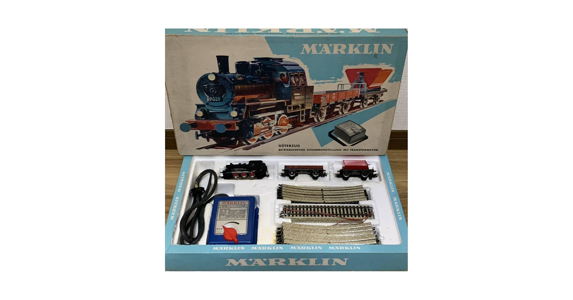 märklin / メルクリンの蒸気機関車セット(レール付) märklin