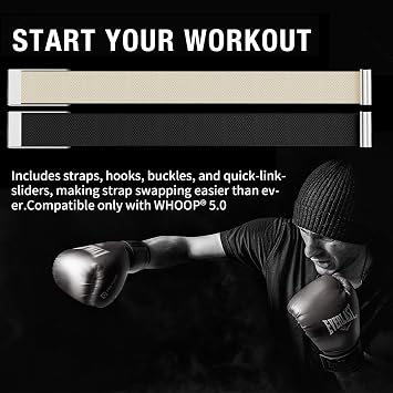 Fitcent SuperKnit Bicep Band Compatible for Whoop 5.0 One Peak/MG Life