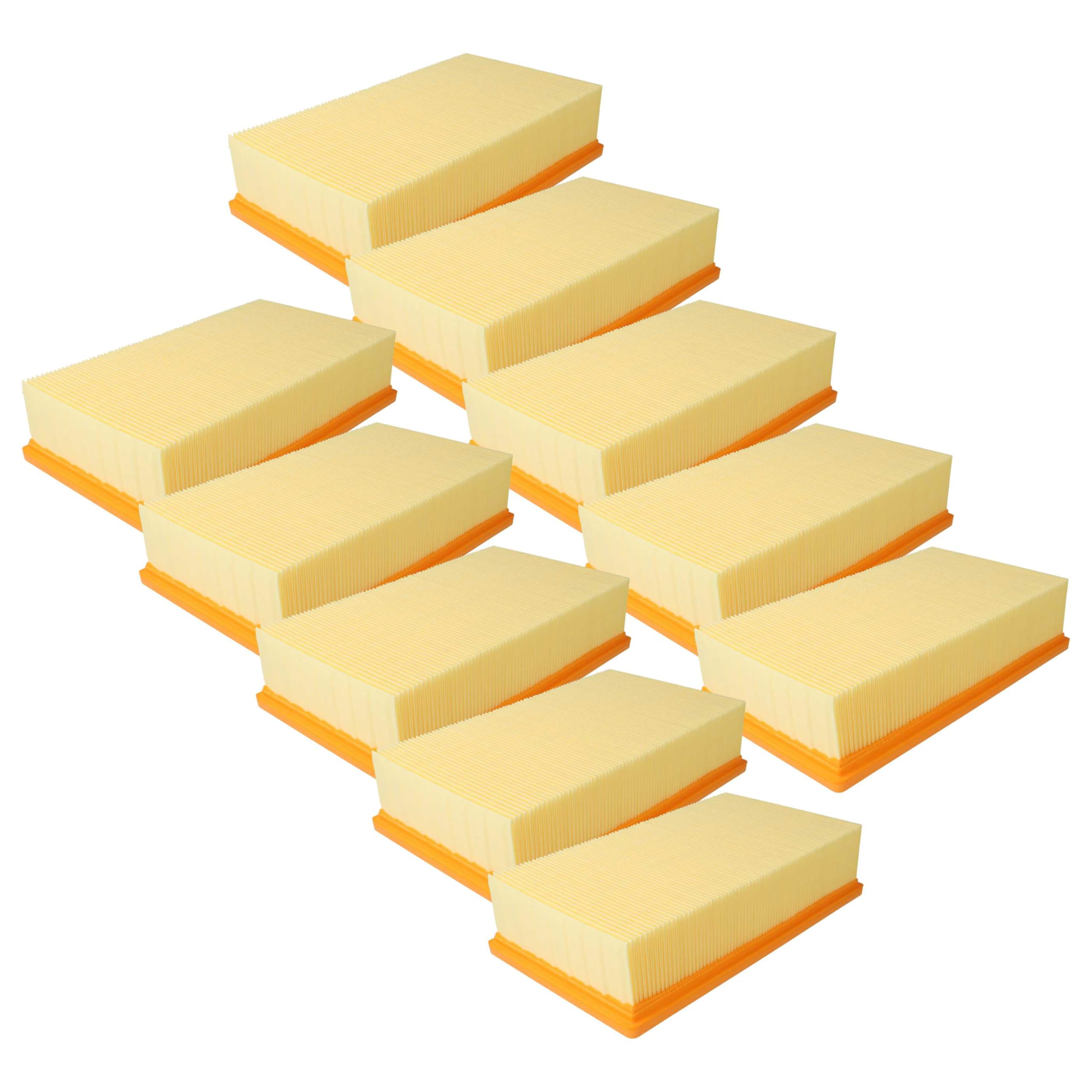 vhbw 2x filtro a pieghe piatte sostituisce Flex 337.692 per