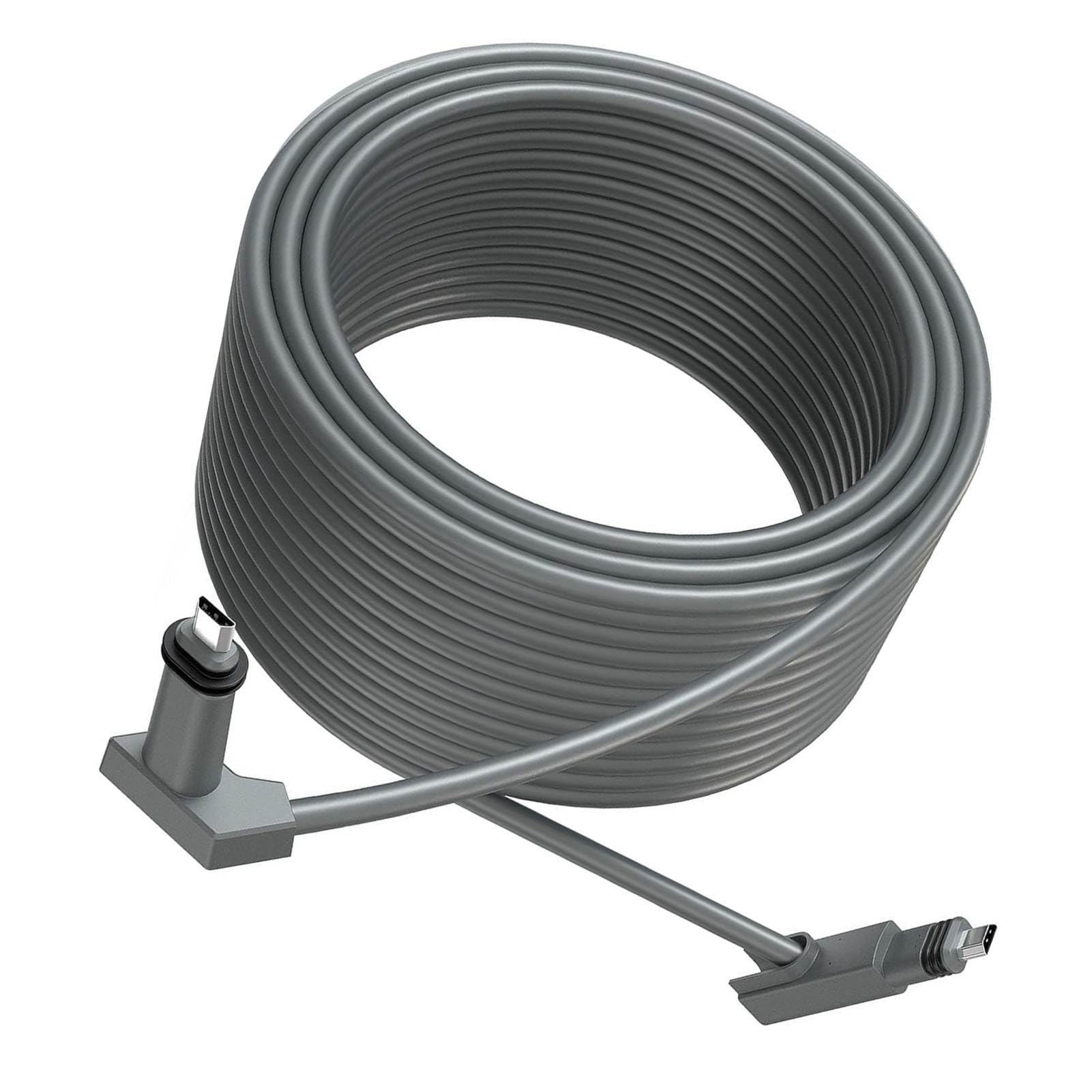 Cavo di Ricambio 32.8FT per V2 Rettangolare Impermeabile Internet Kit Cavo Estensione Cavo Satellitare Si Adatta Gen 2 Accessori Connessione 10M