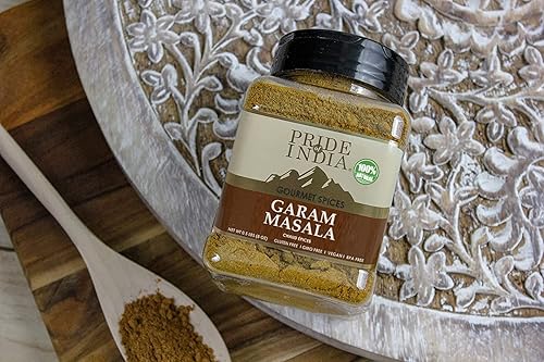 Miniatura 6 de Pride of India - Garam Masala Ground - Mezcla de especias cálidas para variedad de platos - Mezcla sabrosa para curry y pilafs - Fácil de usar -