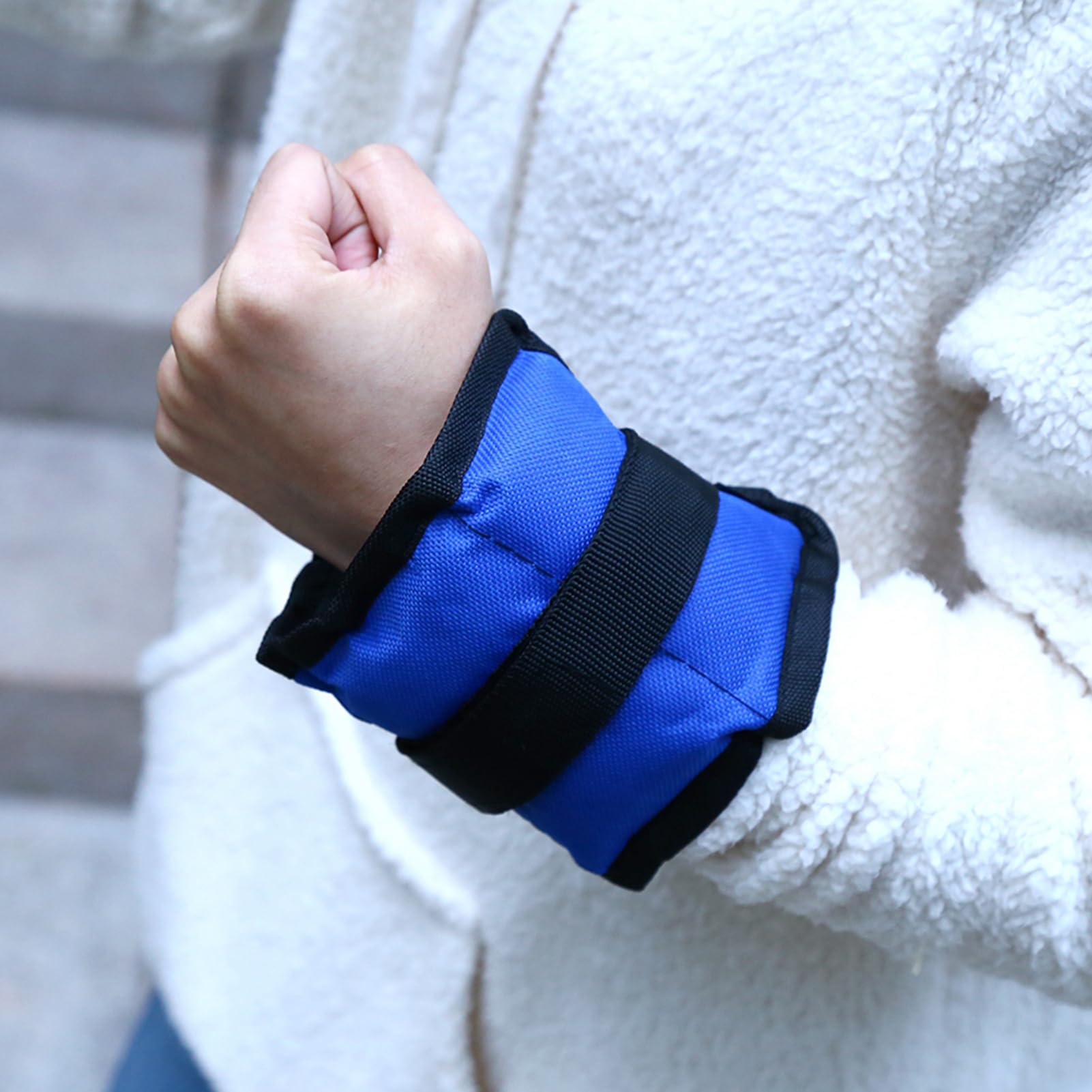 Changor Pesi per Caviglia Regolabili da 4 Kg per l'allenamento | Materiale in nylon resistente, vestibilità , adatto per lo yoga, migliora la forza muscolare, attrezzatura per