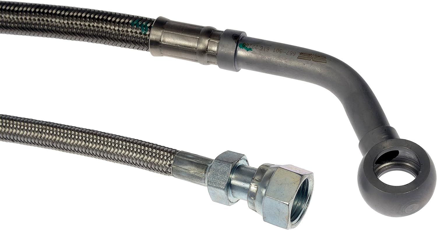 Dorman 667-060 Turbocharger Coolant and Oil Supply/Return Line Kit Compatible with Select Dodge/Ram Models