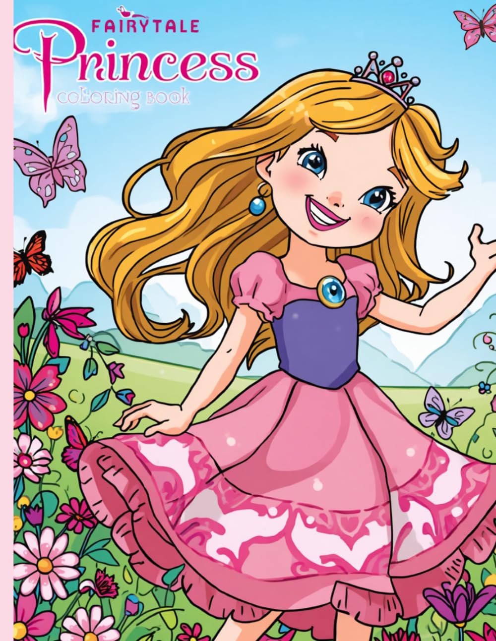 Fairytale Princess Coloring Book