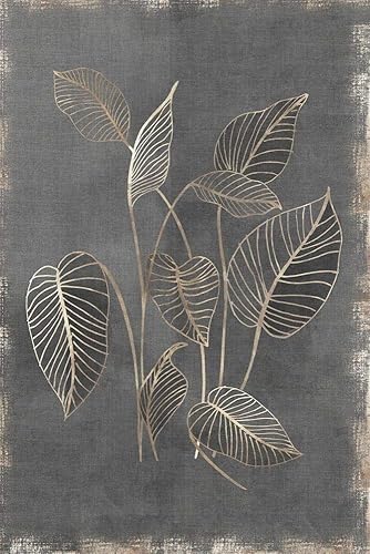 Posterazzi PDXEW563ASMALL - Póster de Eva Watts dorado botánico III, multicolor