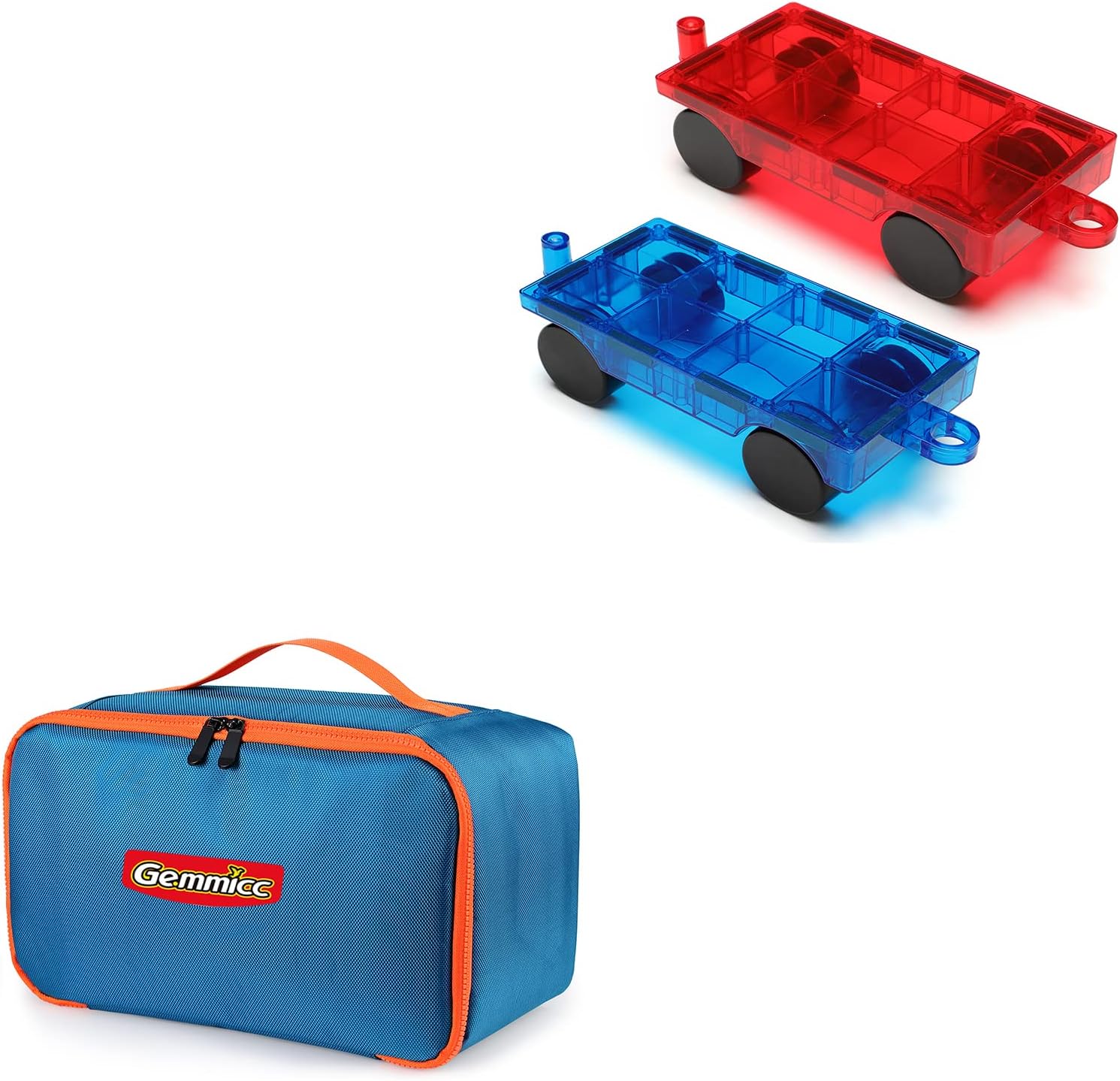 Gemmicc 2PCS Car Set + Toy Carry Bag Toys & Games