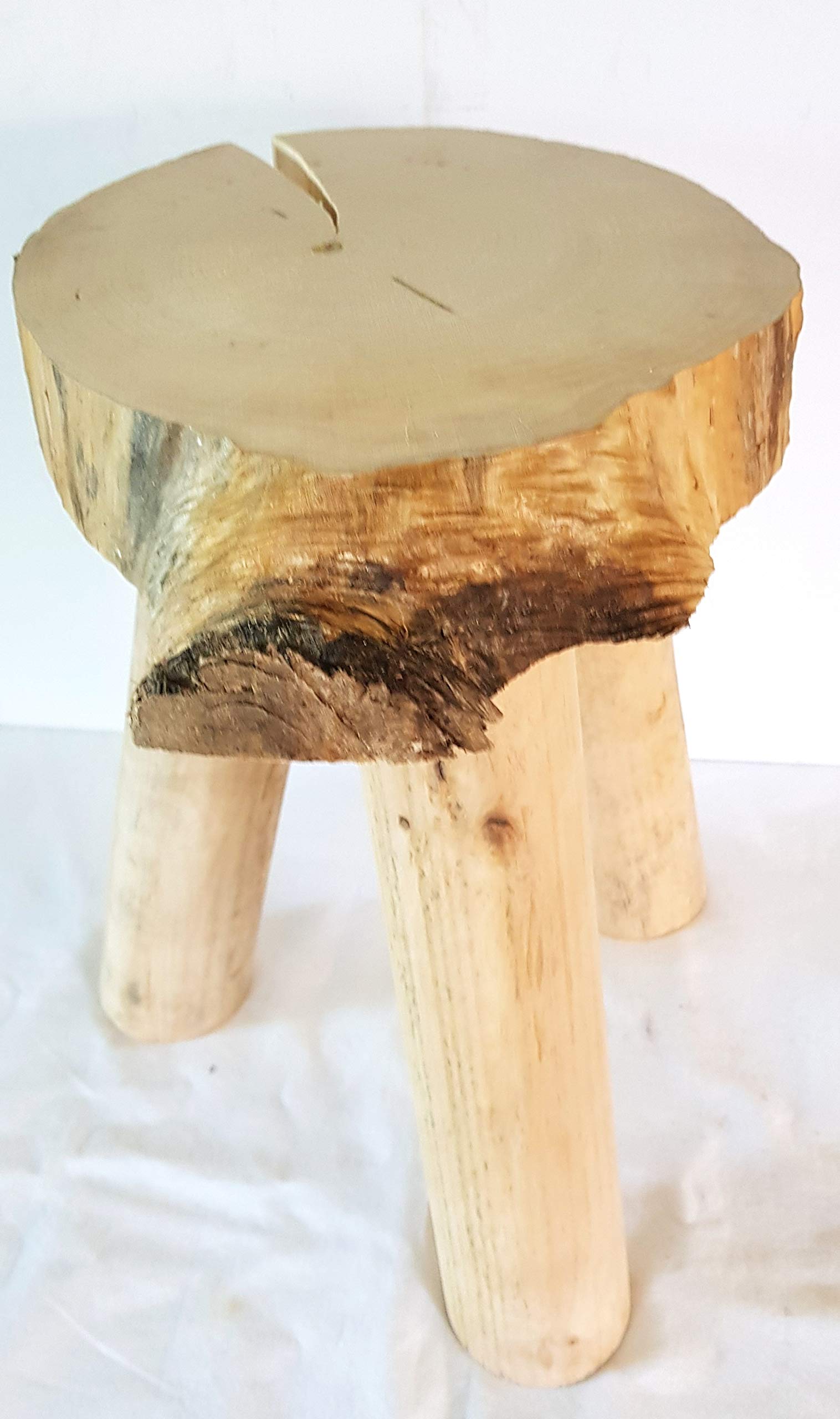 Toller Garten Hocker Kinderhocker aus Massivholz Möbel aus Holz
