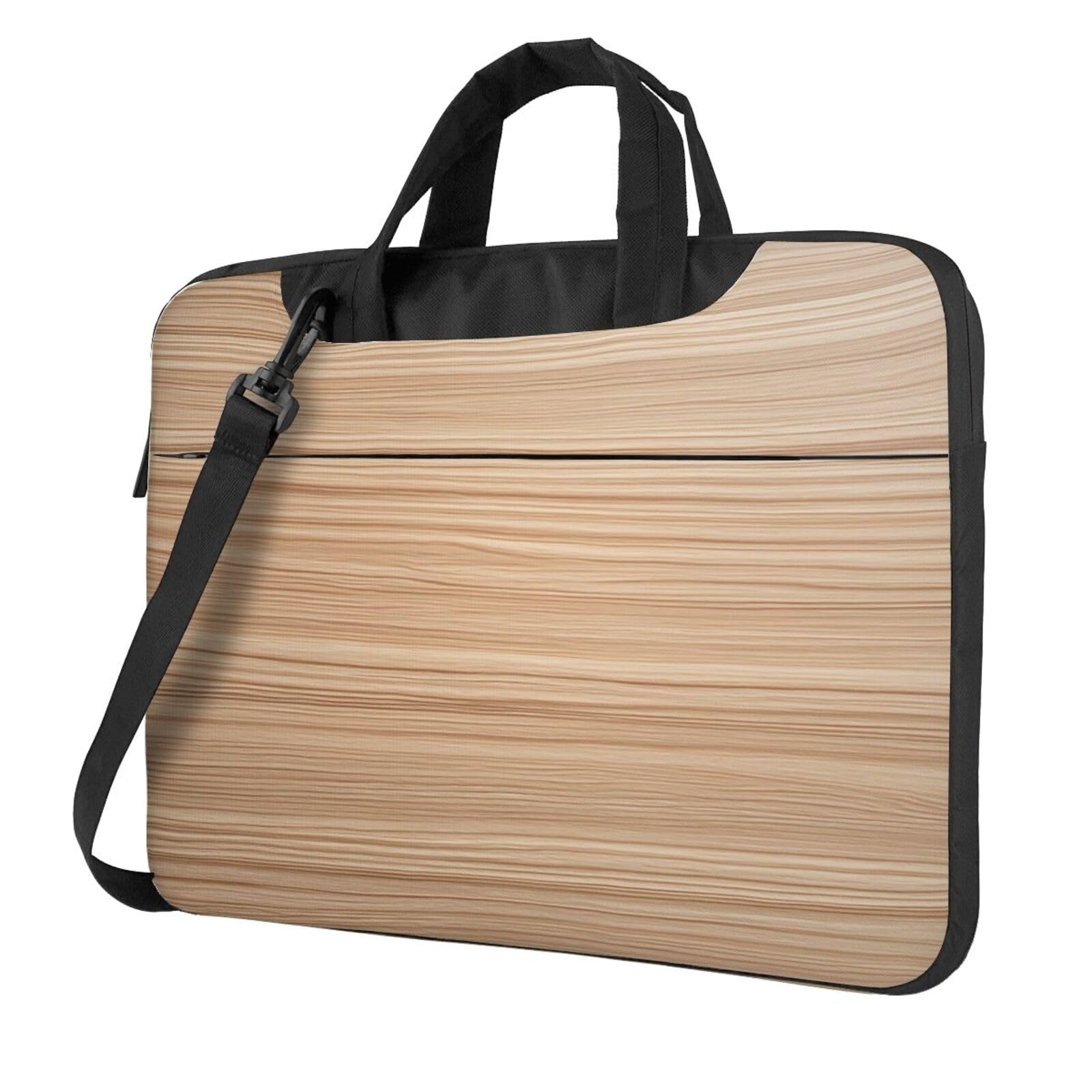 Housse pour ordinateur portable 15,6 texture bois marron chic - 8