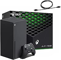 Xbox Series X 1TB NVMe SSD Console + Wireless Controller - True 4K 120FPS Gaming, Ray Tracing, Backward Compatible