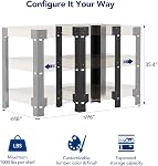 FLEXIMOUNTS Workbench Legs, Heavy Duty Workbench Kit for DIY Custom, Maximum 96" Length, 48" Width, 35.4" Height for Garage Storage, Workshop, Shelving, Lumber Not Included