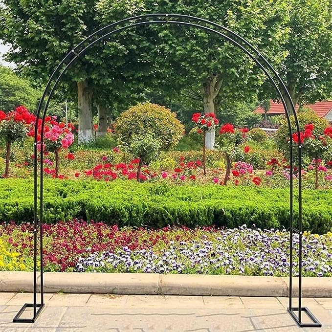 Arche de jardin pour légumes et plantes grimpantes tuteur en aluminium