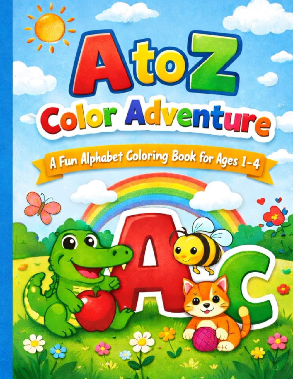 A to Z Color Adventure: Color, Learn, and Have Fun with ABCs