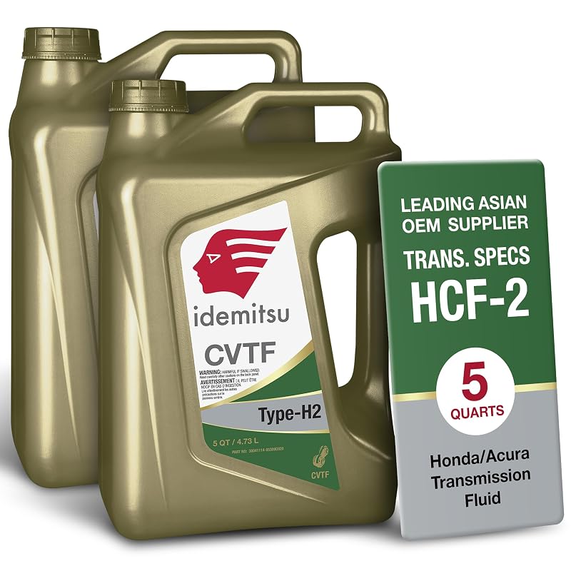 Fluido de transmissão CVT Idemitsu HCF-2 para Honda/Acura – Conjunto com 2 recipientes de 4,73 L
