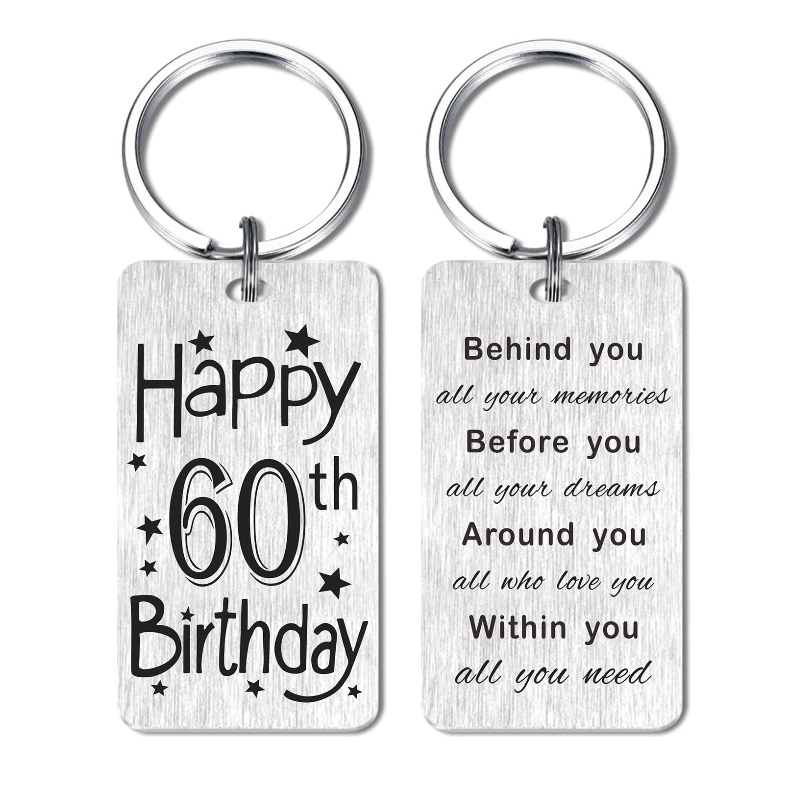 HYHYDHP Happy Birthday Gifts Keychian for Boys Girls Men Women Him Her