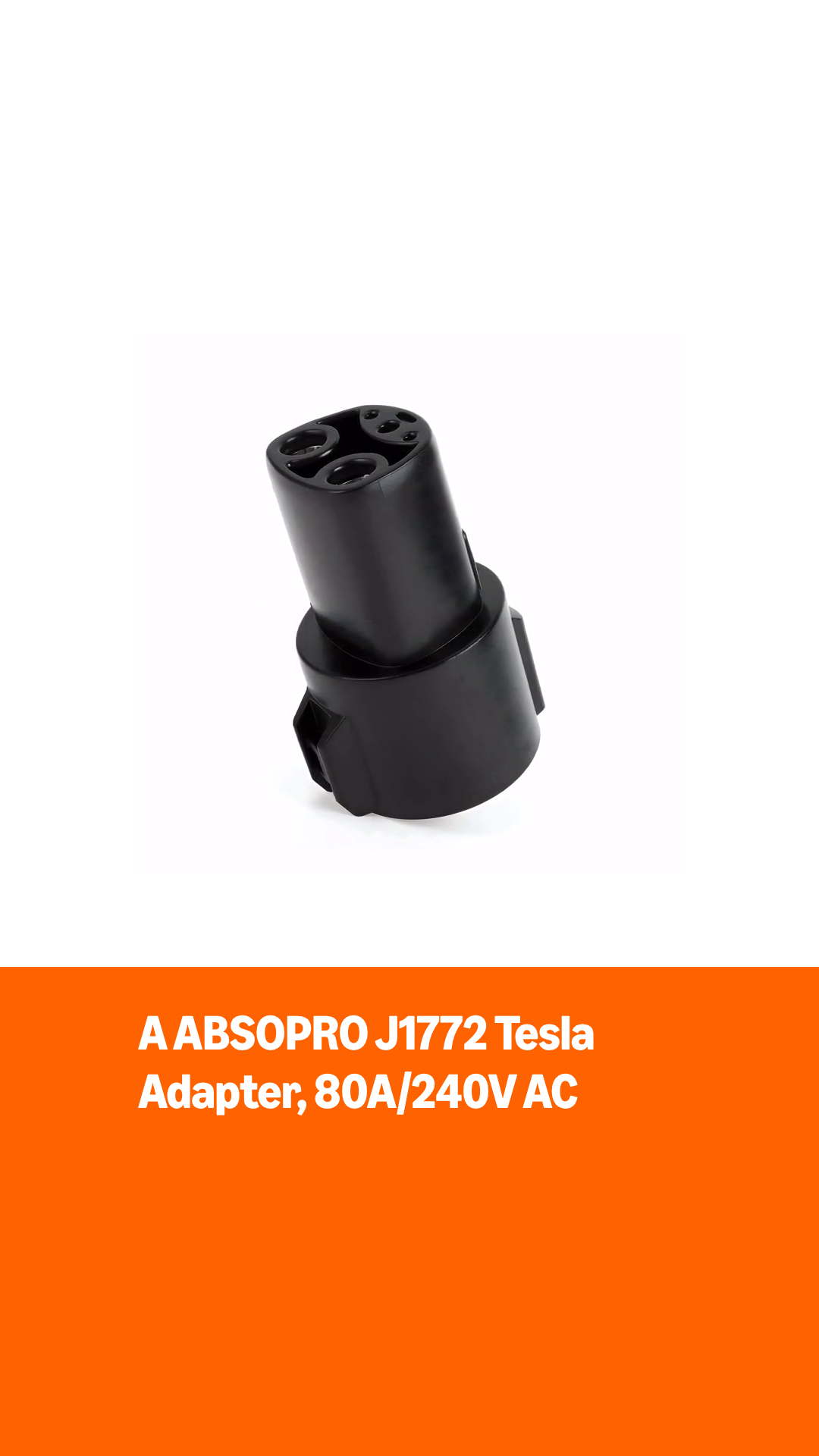 Amazon.com: A ABSOPRO J1772 for Tesla Adapter 80A/240V AC for