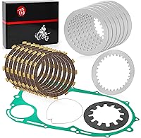 MOTO1988 Clutch Friction Plates Kit with Spring & Gasket for Yamaha V-Star 1100 1999-2009 OEM 5P9-W001G-00-00