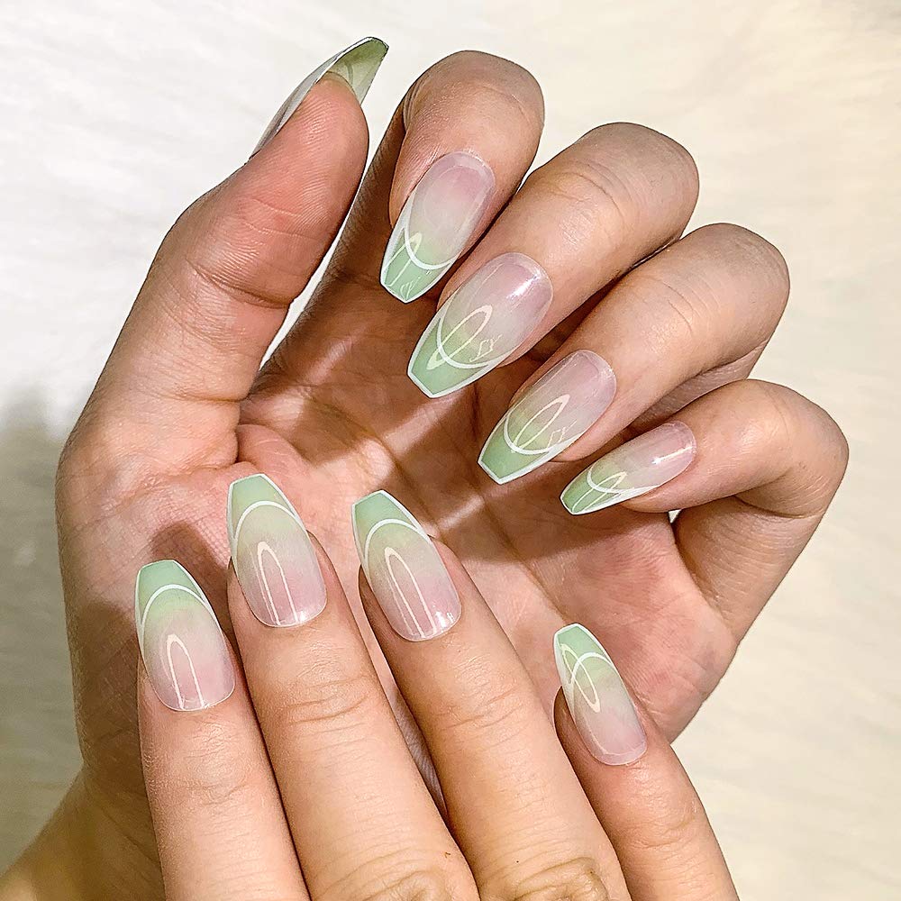Light Green Ombre Nails Achieve the Perfect Gradient with These Expert