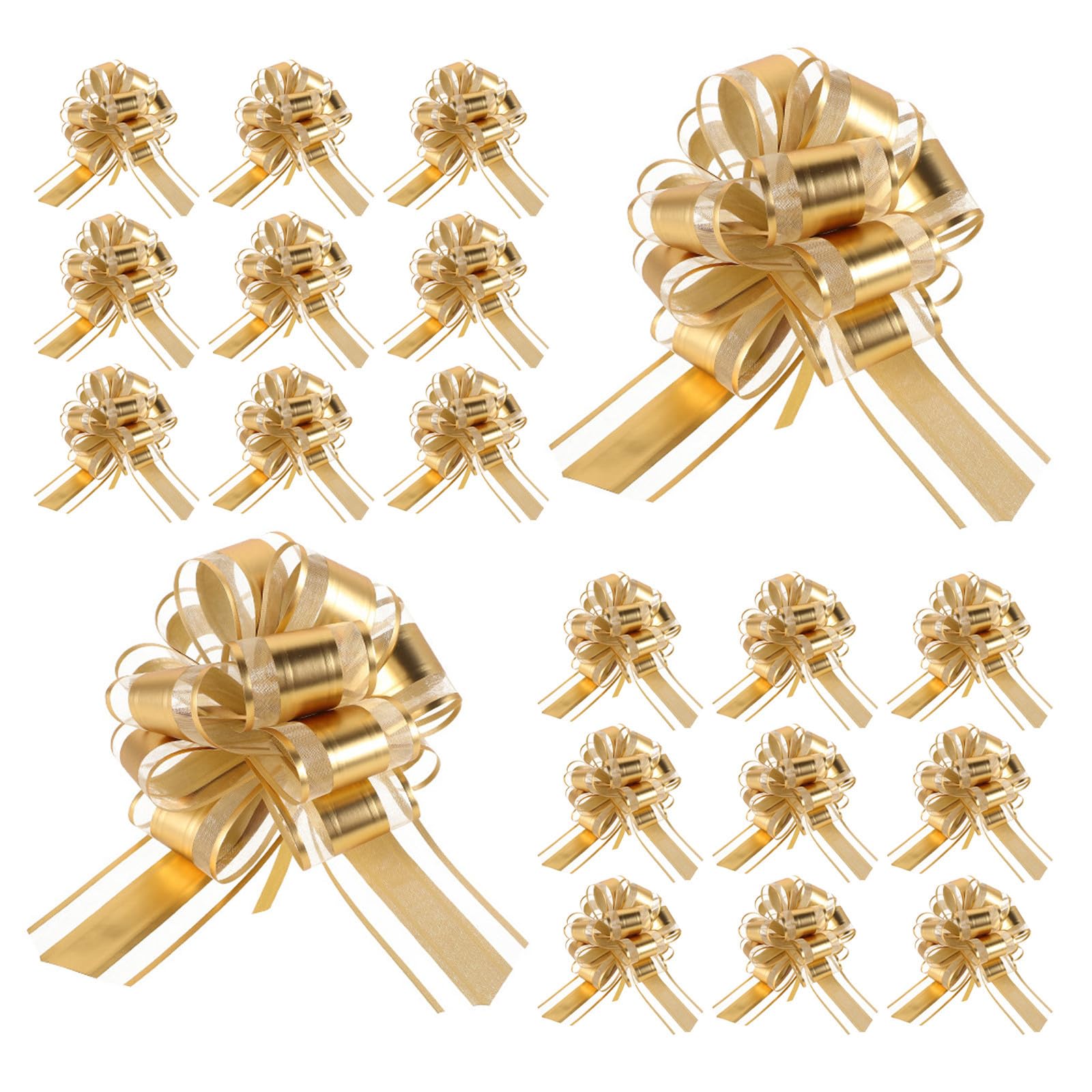 Lazo elegante de para envolver regalos LIGIGWASH lazos decorativos para bodas 20 unidades