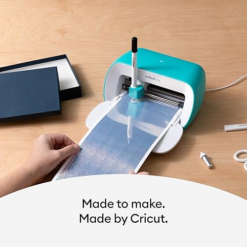 Miniatura 4 de Cricut Vinilo permanente inteligente (5.5 pulgadas x 13 pulgadas (4), holográfico plateado) para máquina Joy, corte sin alfombrilla para formas de