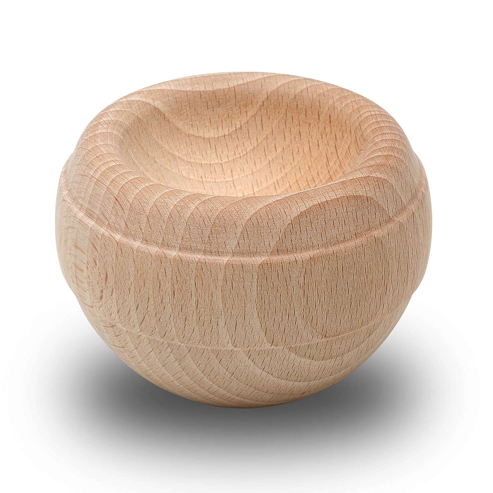 Kernpower BodyRoller Massageroller timber naturbelassen und unlackiert, aus Rotbuchenholz im Jutebeutel