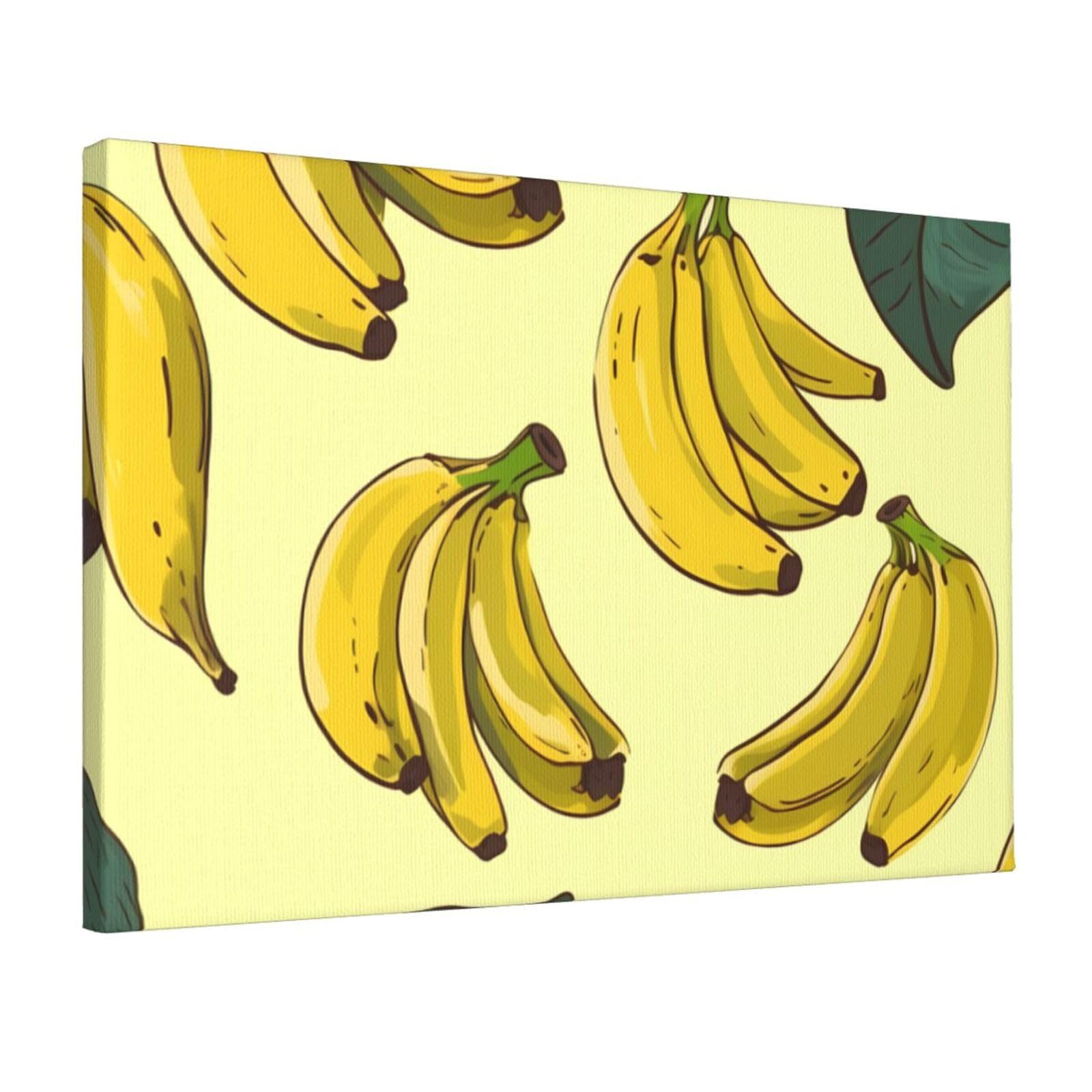 Impression banane affiche de décoration murale salon et chambre - 8