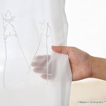 タケウマ ボイル レースカーテン・シアー 北欧 日本製 ムーミン MOOMIN】レースカーテン 日本製 ムーミン TAKEUMA voile