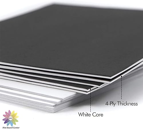 Miniatura 4 de Mat Board Center, paquete de 10 tableros de 16 x 20 pulgadas, sin cortar, hoja completa, para arte, impresiones, fotos, impresiones y más (color