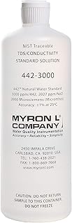 Myron L Company 3000ppm, Calibration Solution, Quart