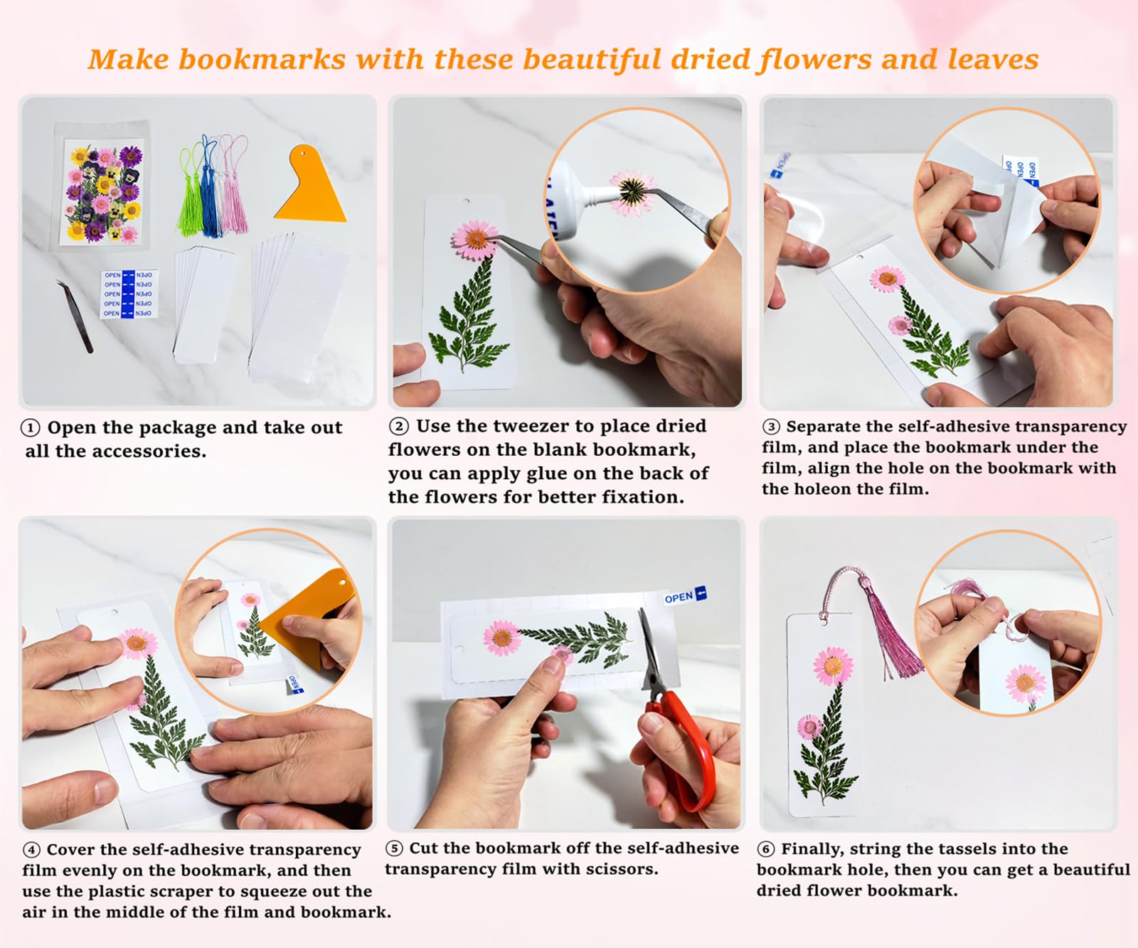 Cardstock Blank Bookmarks Set - Image 4