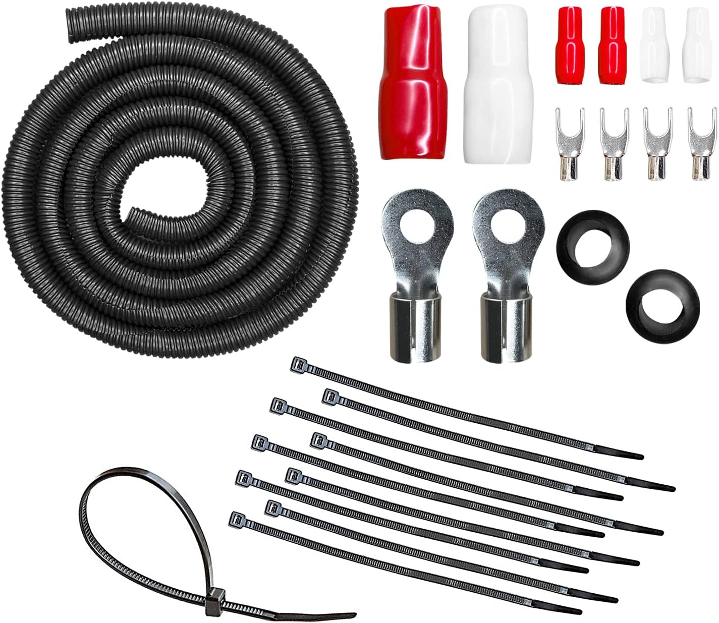 CT Sounds 4 Gauge CCA Complete Amp Wiring Install Kit, AMPKIT-4GA-PRO