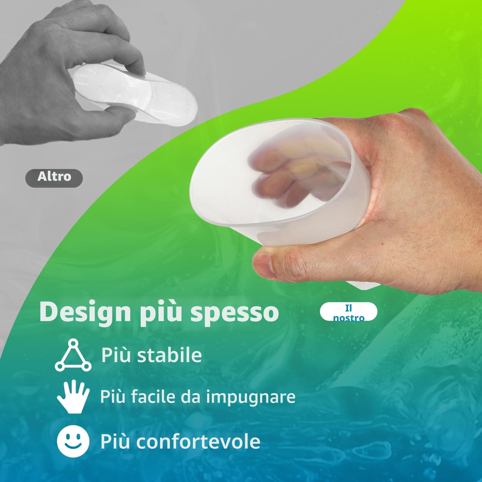 AOLUXLM Set di 50 Bicchieri Plastica Riutilizzabili, 400 ml, per Feste, Compleanni, Matrimoni