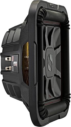 Miniatura 6 de Kicker 46L7T124 L7T L7-Thin Subwoofer de 12 pulgadas (11.8 in), bobina de voz doble, 4 ohmios, 600 vatios