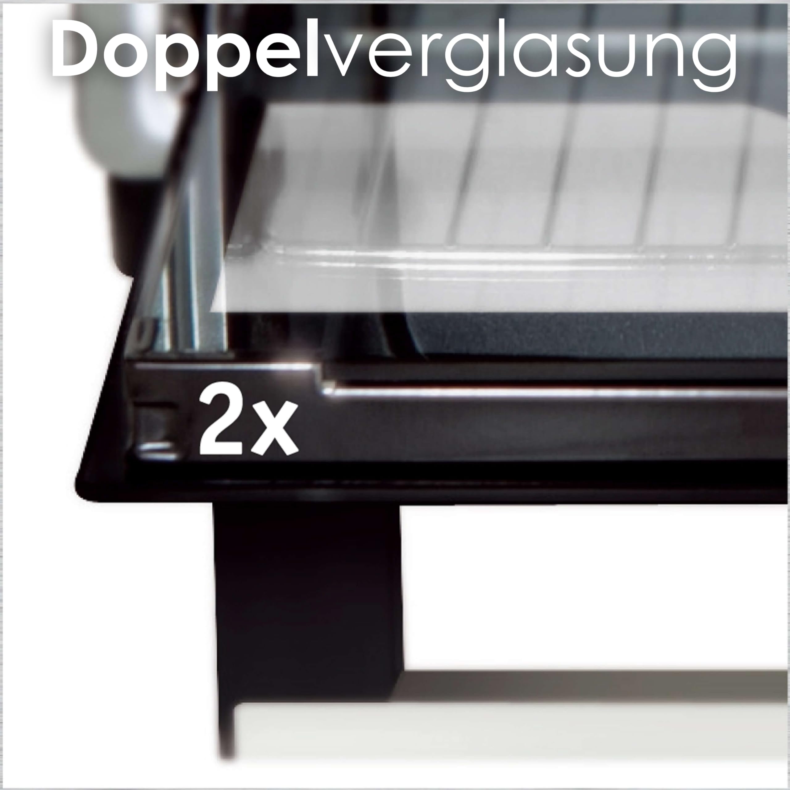 Mini horno 3 en 1 para pizza con aire circulante, 20 litros, 1380W, control temperatura 100-250°C, parrilla extraíble, temporizador 60 min, Negro