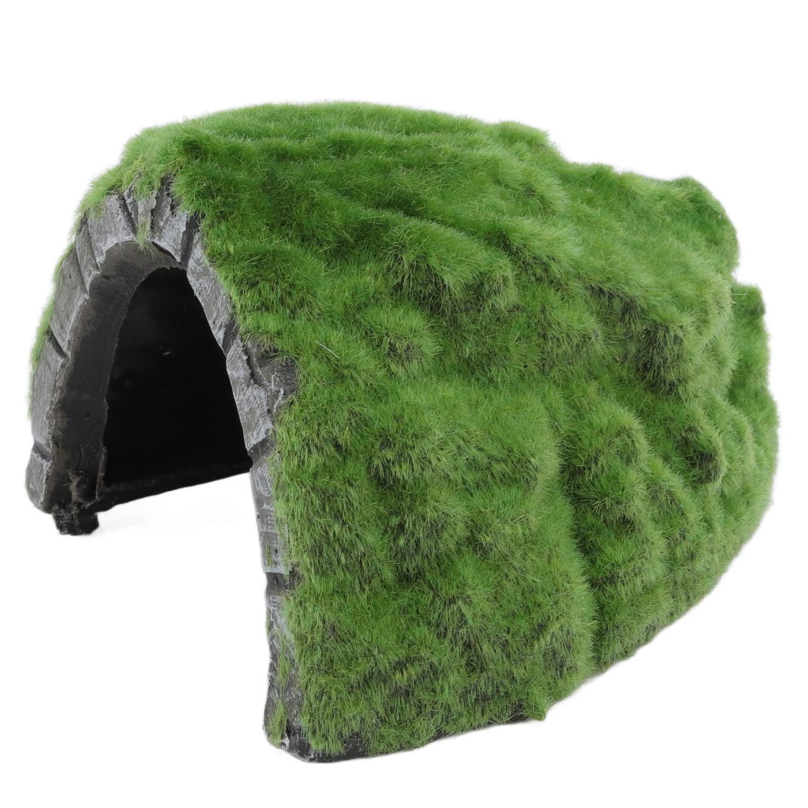 Reptile Hideout Cave, Basking Platform Tortoise Hideout Rock Reduzieren Sie Stress Fügen Sie eine Andere Landschaft für Frösche für das Haustierterrarium Hinzu
