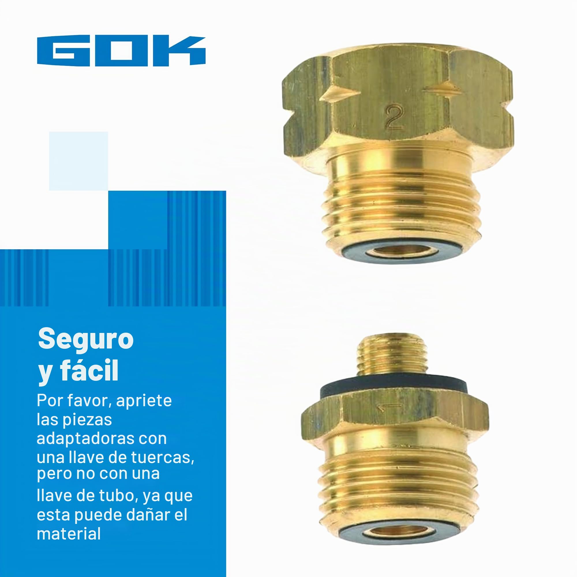Camppartner24 EURO-SET - Adaptadores para bombona de gas