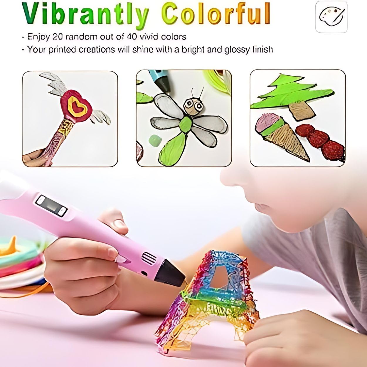 Magicwand 3D Printing Pen - Create Amazing Designs! -8