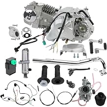 Racing 140cc 4-Stroke Single Cylinder Engine Manual Clutch Motor Electric & Kick Start for Pit Dirt Bike CRF50 CRF70 XR50 XR70 Z50 SSR 110 CT70 TaoTao DB14 DB17 CT90 CT110 CRF110