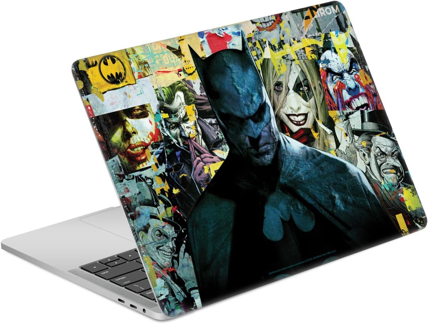 Head Case Designs Officially Licensed Batman DC Comics Torn Collage Logos and Comic Book Vinyl Sticker Skin Decal Cover Compatible with MacBook Pro 13" A2338